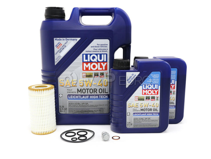 Mercedes Oil Change Kit 5W-40 - Liqui Moly M2727L