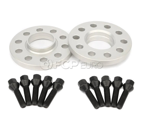 BMW 15mm Lightweight Wheel Spacer and Extended Lug Bolt Kit - Set of 2 - Motorsport Hardware 5120-72-15L-TL