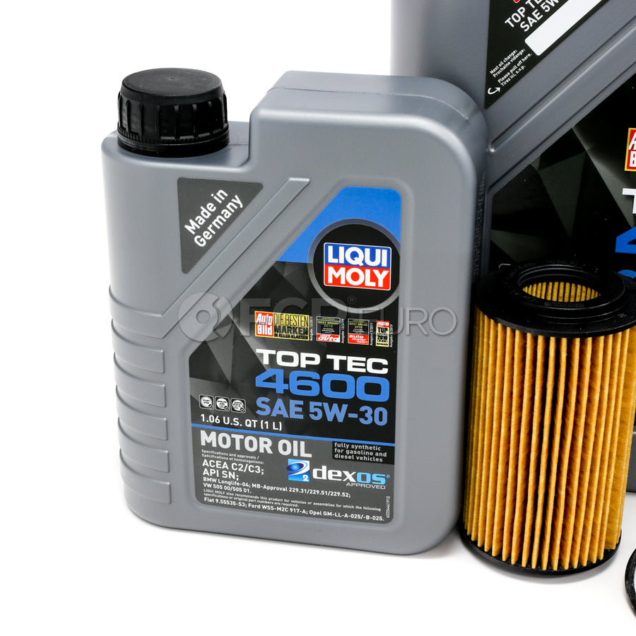 Mercedes Sprinter Diesel Oil Change Kit 5W-30 - Liqui Moly Top Tec 4600