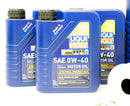 Porsche Engine Oil Change Kit (0W-40) - Liqui Moly/Mahle OX254D4ECOKT2-3