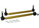 Whiteline 06/05+ Ford Focus LS / 05/09+ Mazda 3 BK Front Swaybar Link Kit H/Duty Adj Steel Ball-1