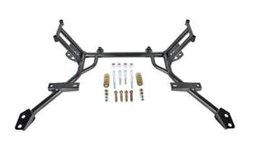 BMR 05-10 S197 Mustang K-Member w/ No Motor Mounts and STD. Rack Mounts - Black Hammertone