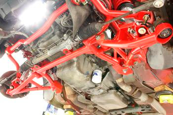 BMR 98-02 4th Gen F-Body K-Member w/ Turbo LS1 Motor Mounts and STD. Rack Mounts - Black Hammertone - 0