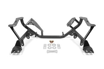 BMR 79-95 Ford Mustang K-Member Standard Version w/ Coilover Perches - Black Hammertone