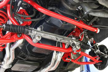 BMR 79-95 Ford Mustang K-Member Standard Version w/ Coilover Perches - Black Hammertone - 0