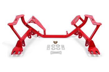 BMR 79-95 Ford Mustang K-Member Standard Version w/ Coilover Perches - Red