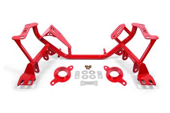 BMR 79-95 Ford Mustang K-Member Standard Version w/Spring Perches - Red