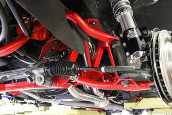 BMR 79-95 Ford Mustang K-Member Premium Version w/o Spring Perches - Black Hammertone - 0