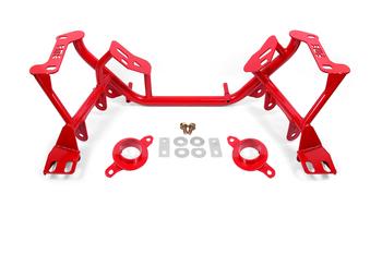 BMR 96-04 Ford Mustang K-Member Standard Version w/ Spring Perches - Red
