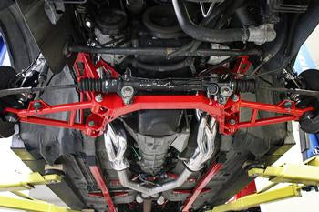 BMR 96-04 Ford Mustang K-Member w/o Spring Perches - Red