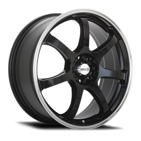 MAXXIM KNIGHT 15 X 6.5 +38 8 X 100/114.3 CB73.1 GLOSS BLACK