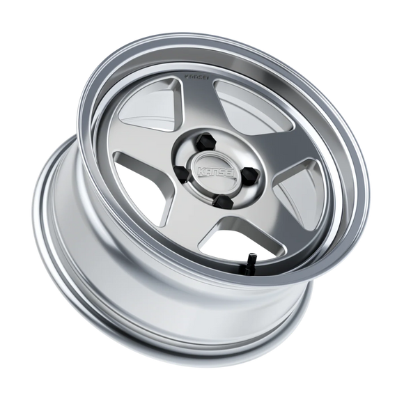 Kansei K12H Knp 15x7in / 4x100 BP / 25mm Offset / 73.1mm Bore - Hyper Silver Wheel