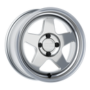 Kansei K12H Knp 15x7in / 4x100 BP / 25mm Offset / 73.1mm Bore - Hyper Silver Wheel-1