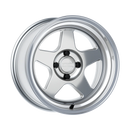 Kansei K12H Knp 15x8in / 4x100 BP /0mm Offset / 73.1mm Bore - Hyper Silver Wheel-1