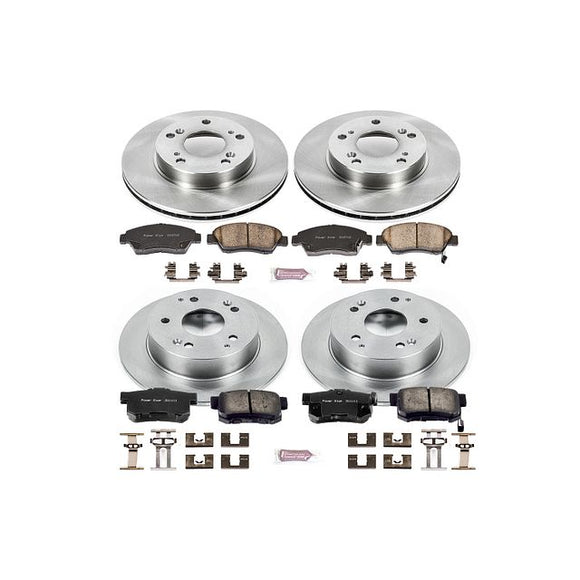 Power Stop 02-06 Acura RSX Front & Rear Autospecialty Brake Kit
