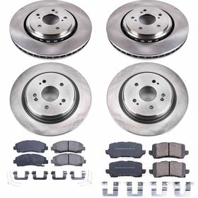 Power Stop 15-19 Acura TLX Front & Rear Autospecialty Brake Kit