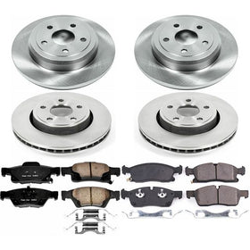 Power Stop 17-19 Jeep Grand Cherokee Front & Rear Autospecialty Brake Kit