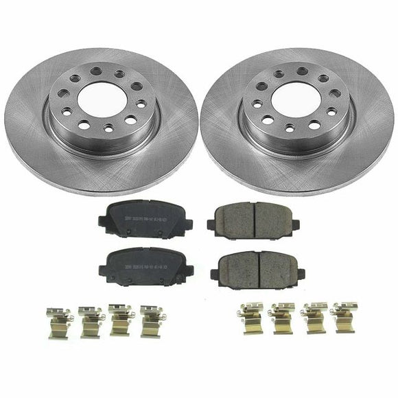 Power Stop 17-19 Jeep Compass Rear Autospecialty Brake Kit