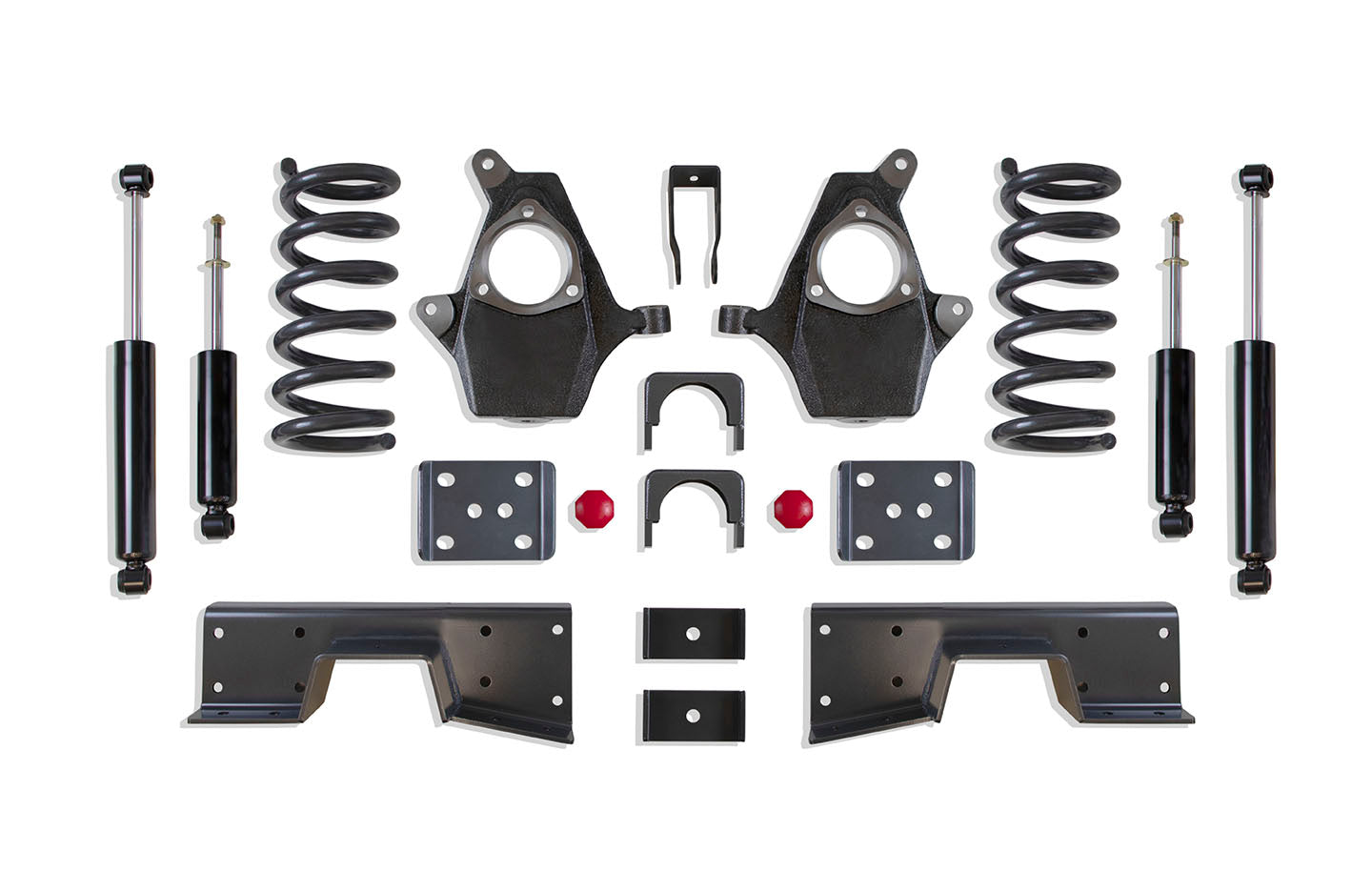 MaxTrac 99-06 GM C1500 2WD V8 3in/5in Lowering Spindle Kit