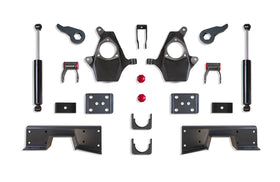 Maxtrac 99-06 GMC Sierra 1500 2WD 3in Front / 5in Rear Lowering Kit