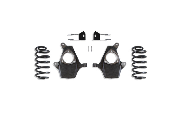 MaxTrac 07-14 GM SUV 2in-4in Lowering Spindle Kit