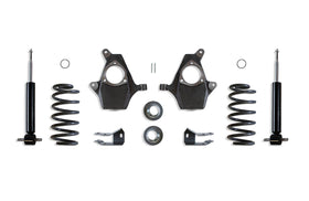 MaxTrac 07-14 GM C/K1500 SUV 2WD/4WD 3in/4in Lowering Spindle Kit