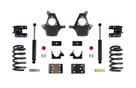 MaxTrac 14-16 GM C/K1500 2WD/4WD Extended/Crew Cab w/Cast Steel Susp. 3in/5in Lowering Kit