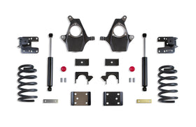 MaxTrac 14-16 GM C/K1500 2WD/4WD Extended/Crew Cab w/Cast Steel Susp. 4in/6in Lowering Kit