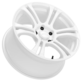 Kansei K16W Neo 18x9in / 5x112 BP / 35mm Offset / 66.56mm Bore - Gloss White Wheel - 0