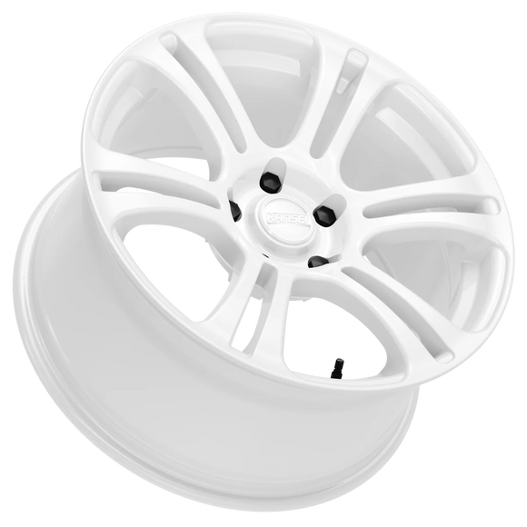 Kansei K16W Neo 18x9in / 5x100 BP / 35mm Offset / 73.1mm Bore - Gloss White Wheel
