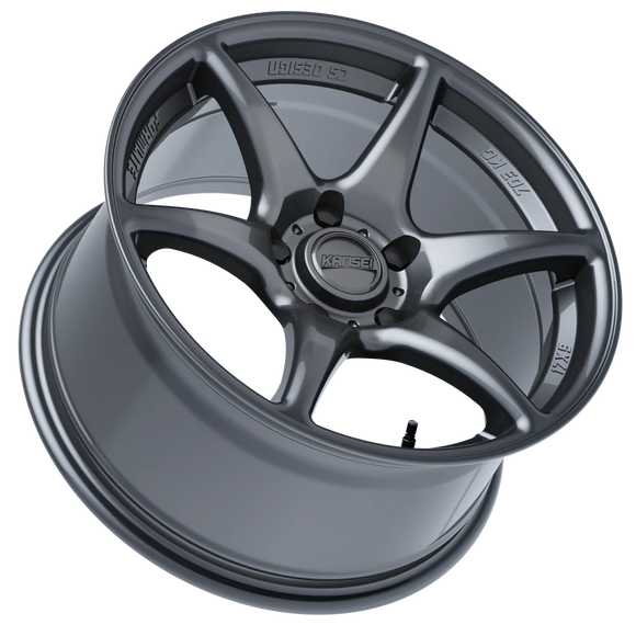 Kansei K11G Tandem 18x9in / 5x100 BP / 35mm Offset / 73.1mm Bore - Gloss Gunmetal Wheel