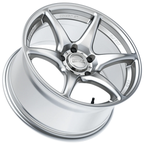 Kansei K11S Tandem 19x9.5in / 5x114.3 BP / 12mm Offset / 73.1mm Bore - Hyper Silver Wheel - 0