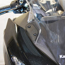 New Rage Cycles 18+ Kawasaki Ninja 400 Mirror Block Off Plates-1