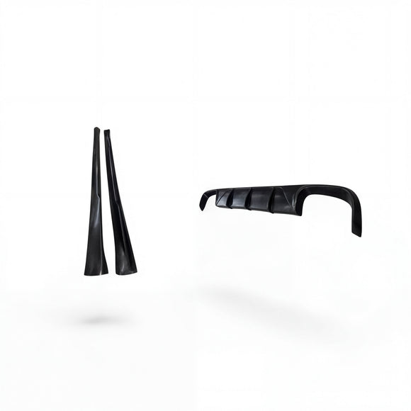 Porsche 997.2 Aero Kit – Rear Diffuser & Side Rockers (2009–2012)