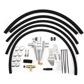 Killer B 02-07 WRX/STi GD Air/Oil Separator (Complete Kit w/Hosing + Clamps)