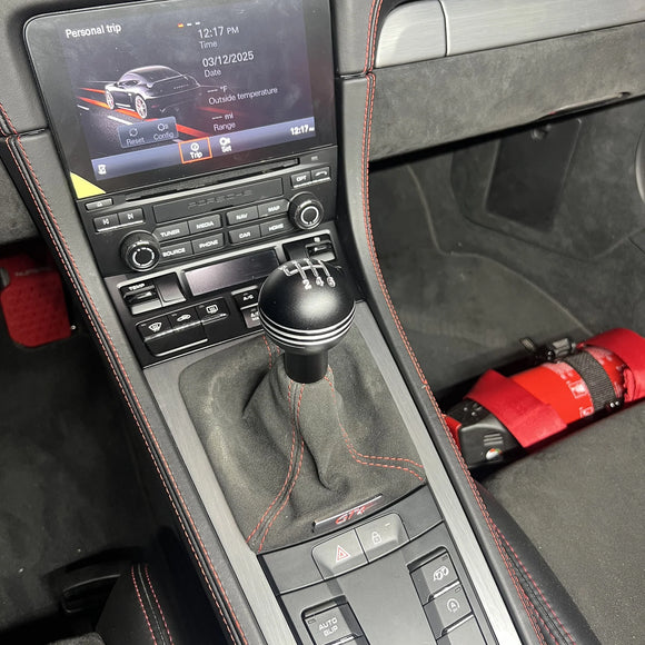 Spiral Billet Aluminum Weighted Shift Knob 986/987/996/997