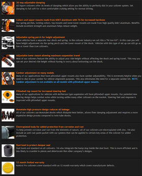 KSPORT KONTROL PRO KP COILOVERS DAMPER KIT | B8 AUDI A4 QUATTRO - 0