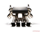 ARMYTRIX Black Coated Valvetronic Muffler Quad Tips Lamborghini Aventador 2012-2016-2