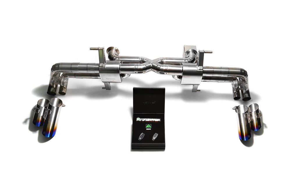 ARMYTRIX Titanium Valvetronic Exhaust System Lamborghini Huracan LP610 | LP580 2015-2020