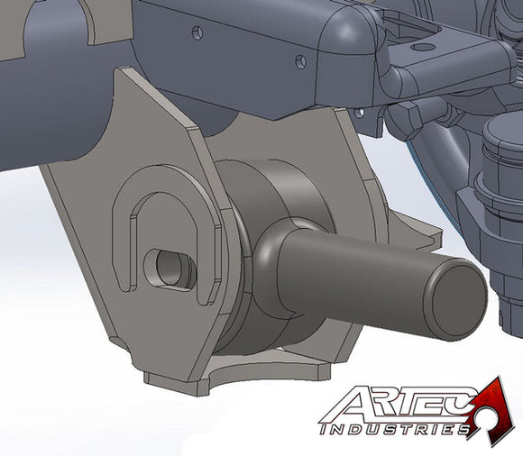 Artec Industries 93-06 Jeep Wrangler TJ Lj Dana 30 Hd Lca Brackets - Cam Slot W/ Horseshoe