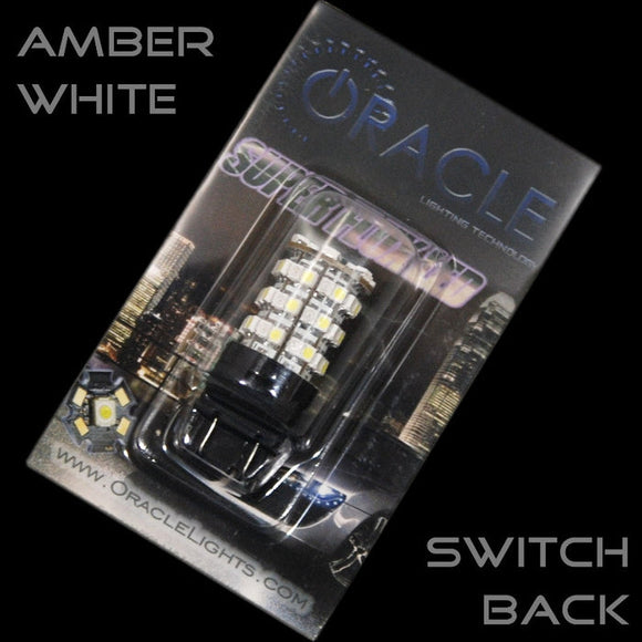 Oracle 3157 64 LED Switchback Bulb (SIngle) - Amber/White SEE WARRANTY