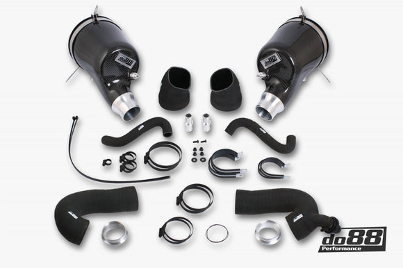 do88 Porsche 911 Carrera (992) Induction System 66mm Outlet w/Turbo Inlet Hoses