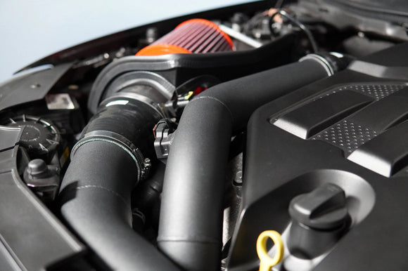 do88 SAAB 9-5 2.8t V6 10-11 Intake System w/Blue Hoses