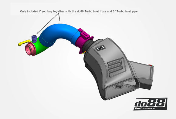 do88 Volkswagen Polo GTI 2.0T/Audi A1 Sportback 2.0T EA888 Intake System + Turbo Inlet Pipe
