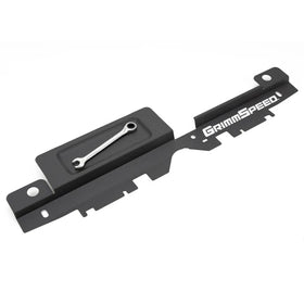 Grimmspeed Radiator Shroud Black For Subaru 05-09 Legacy 05-07 Outback - 0