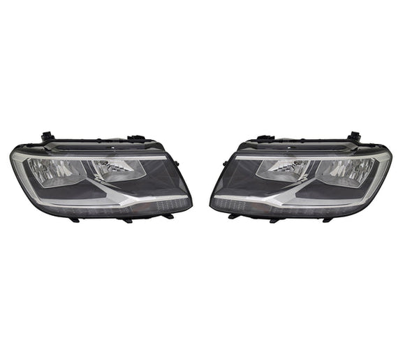 Halogen Headlight Assembly Set - VW MQB Tiguan