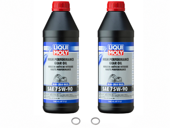 Liqui Moly Q50 Q60 Rear Differential Fluid Service Kit