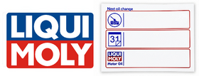 Liquimoly Oil Change Sticker