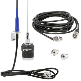 Rugged Radios Long Track Antenna Upgrade Kit for Rugged V3 / RH5R Handheld Radio UHF