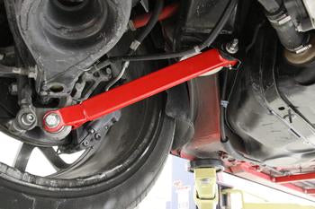 BMR 08-17 Challenger Non-Adj. Lower Trailing Arms (Polyurethane) - Black Hammertone